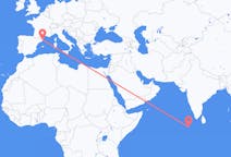 Flyreiser fra Malé, Maldivene til Girona, Spania