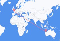Flights from Karratha, Australia to Nantes, France