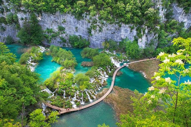 Privat tur: Plitvice Lakes National Park Dagstur från Dubrovnik
