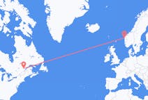 Fly fra Saguenay til Florø