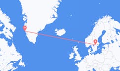 Flights from Örebro, Sweden to Maniitsoq, Greenland