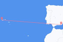 Loty z miasta Horta, Azores do miasta Almería