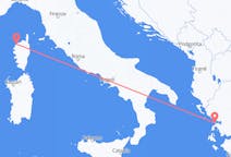 出发地 法国从 卡尔维目的地 希腊普雷韋扎的航班