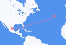 ตั๋วเครื่องบินจากเมืองซานเตียโก เด เกเรตาโรไปยังเมืองPico Island