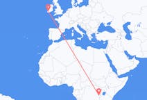 Flyreiser fra Cyangugu, Rwanda til County Kerry, Irland