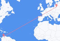 Flights from from Valledupar to Vilnius