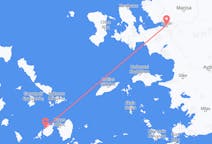 Flights from Parikia, Greece to İzmir, Turkey