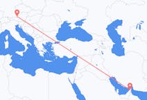 Flyreiser fra Ras al-Khaimah, De forente arabiske emirater til Salzburg, Østerrike