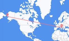 Flyrejser fra Nome til Split