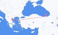 Flyg från Trabzon till Volos