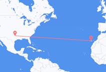 来自美国出发地 达拉斯目的地 西班牙特内里费岛的航班