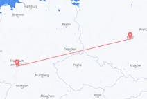 Flights from Łódź in Poland to Frankfurt in Germany