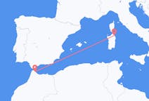 Flyreiser fra Tétouan, Marokko til Olbia, Italia