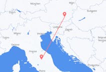 Flights from Perugia, Italy to Graz, Austria