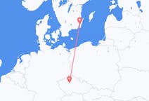 Flyreiser fra Kalmar, Sverige til Praha, Tsjekkia