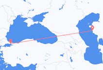 Flyrejser fra Aqtau til Istanbul