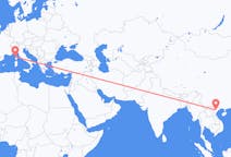 Flyg från Hanoi, Vietnam till Calvi, Frankrike