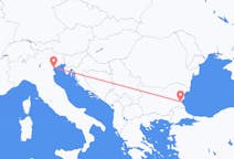 Flyg från Burgas, Bulgarien till Venedig, Italien