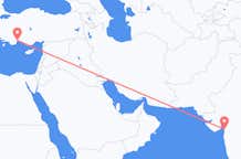 Flüge von Surat, nach Antalya
