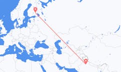 Flights from New Delhi, India to Savonlinna, Finland