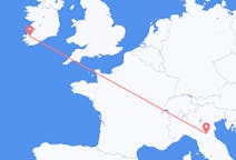 Flyreiser fra County Kerry, Irland til Bologna, Italia