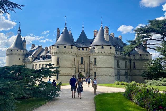 Chenonceau, Blois, Chaumont Loire slott Liten grupp från Paris