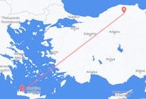 Flights from Kastamonu, Turkey to Chania, Greece