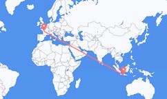 Flüge aus Yogyakarta, Indonesien nach Poitiers, Frankreich