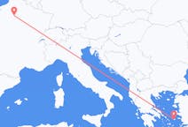 出发地 希腊出发地 伊卡利亚岛目的地 法国巴黎的航班