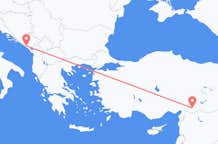 Flights from Gaziantep to Tivat