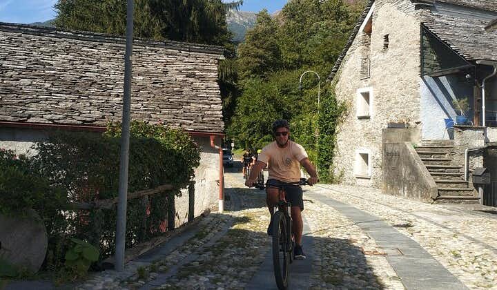 Tour panorámico en bicicleta BikeBrix en el lago Maggiore Ascona Locarno