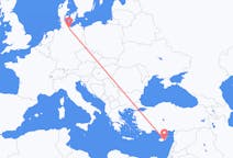 Flights from Larnaca, Cyprus to Lubeck, Germany