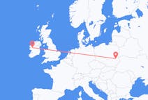 Flyrejser fra Lublin, Polen til Knock, Mayo amt, Irland