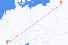 Flights from Chambery to Vilnius