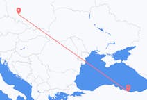 เที่ยวบิน จาก วรอตซวาฟ, โปแลนด์ ถึงออร์ดู, ตุรกี