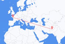 Flights from Kandahar, Afghanistan to Nantes, France