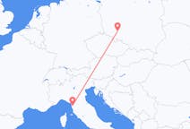 Flyrejser fra Wroclaw, Polen til Pisa, Italien