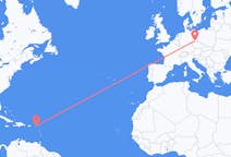 Flyrejser fra Nedre Prinsens Kvarter, Sint Maarten til Dresden, Tyskland