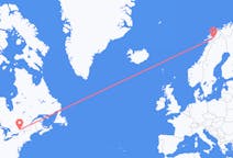Flyreiser fra Ottawa, til Narvik