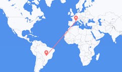 Flights from Rio Verde, Goiás, Brazil to Marseille, France