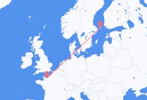 Flyrejser fra Mariehamn, Åland til Caen, Frankrig