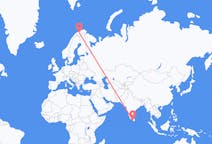 Flyrejser fra Colombo, Sri Lanka til Alta, Norge