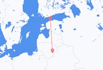 Vluchten van Tallinn, Estland naar Vilnius, Litouwen