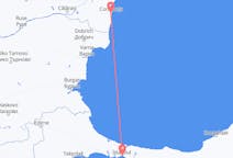 Flyreiser fra Constanța, Romania til Istanbul, Tyrkia