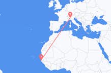Flights from Banjul to Milan