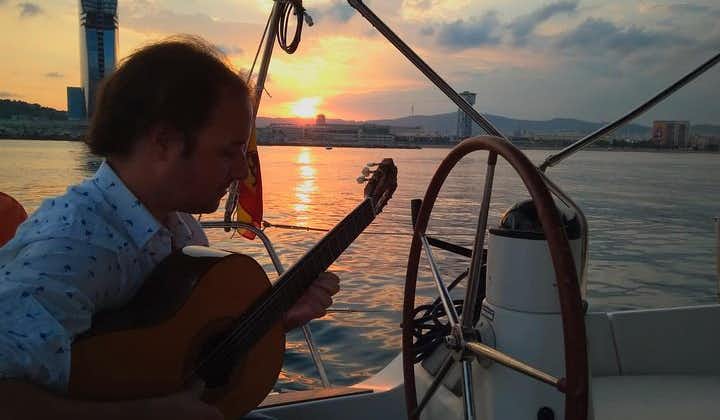 Sunset Sailing Small Group Experience with Live Spanish Guitar