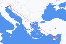 Flights from Rijeka, Croatia to Larnaca, Cyprus
