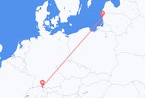 Flyg från Palanga, Litauen till Friedrichshafen, Tyskland
