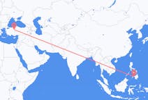 Flyrejser fra Pagadian, Filippinerne til Ankara, Tyrkiet