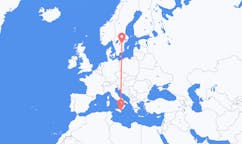 Flights from Linköping, Sweden to Catania, Italy